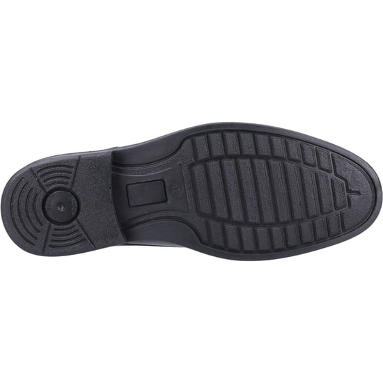 Hush Puppies Neal Leather Men's Black Lace-Up Shoes - Image 3