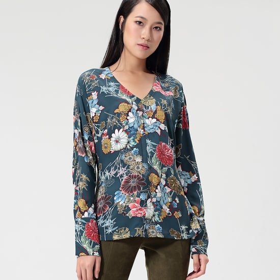 Bloemenprint blouse - Image 1