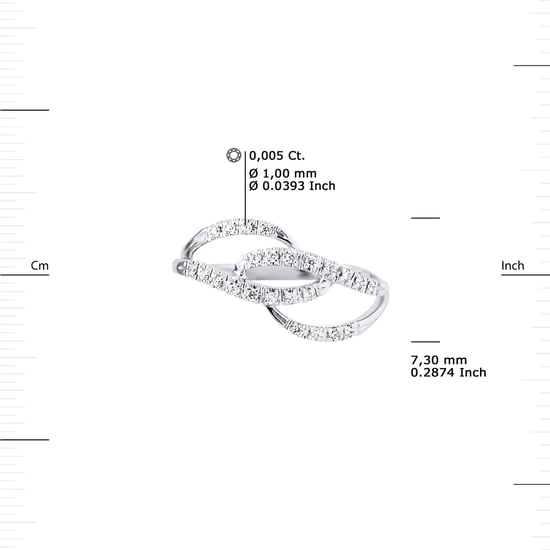 DIADEMA - Ring - Prestige Jewelery - Diamonds - White Gold
