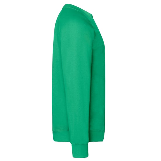 Fruit of the Loom Heren Klassiek 80/20 Raglan Sweatshirt (Kelly Groen) - Image 3