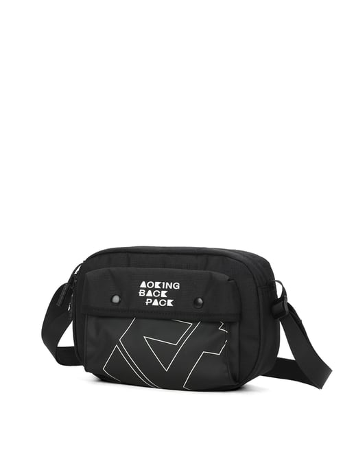 Aoking Shoulder Bag Unisex BLACK - Image 2