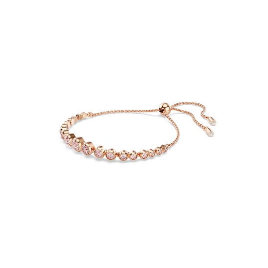 Swarovski 'Imber Organic' Dames Vergulde Metalen Armband - Roze 5718204 - Image 2