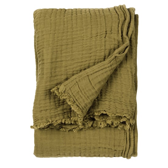 Yard Lark Crinkle Cotton Fringed Throw - Image 2