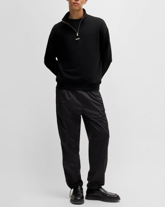 HUGO Durty244 Mens 1/4 Zip Sweatshirt - Image 3