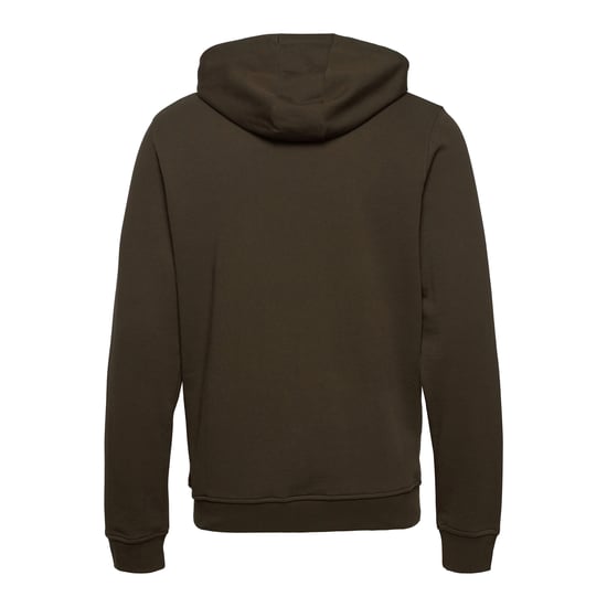 Lyle & Scott Zip Through Hoodie in Olive