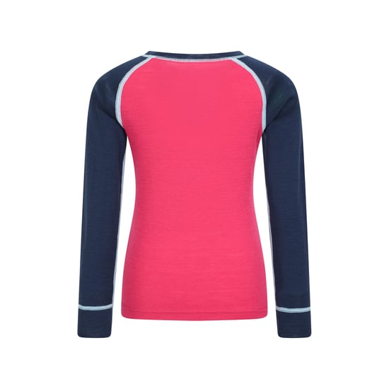 Mountain Warehouse Kinder/Kids Merino II Base Layer Set (Paars) - Image 2