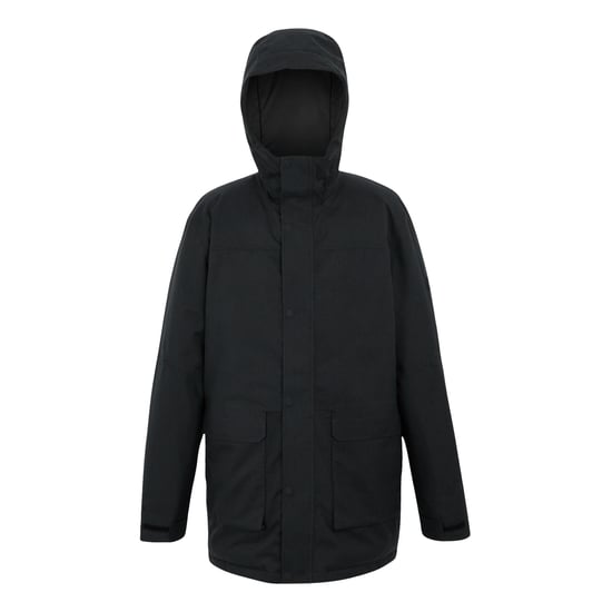 Regatta Mens Ezdale Waterproof Insulated Jacket (Black Marl/Black)