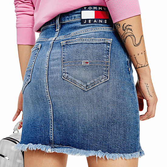 Tommy Jeans damkjol med flagglogotyp - Image 2