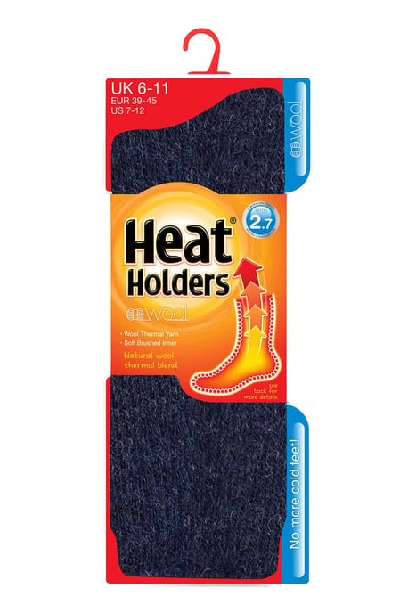 Heat Holders - Herr Thick Heavy 2.7 TOG Short Thermal Wool Rich Strumpor - Image 2
