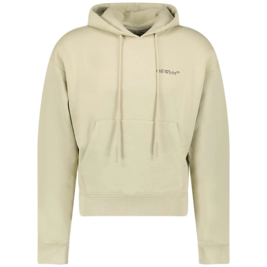 Off-White Caravaggio Crowning Over Beige Hoodie