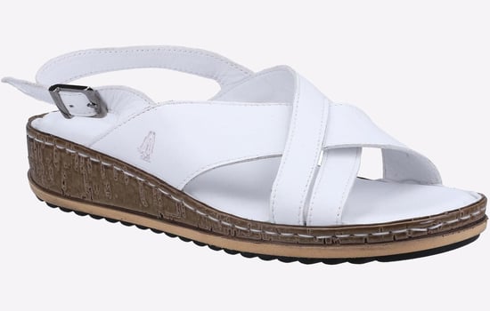 Hush Puppies Elena Cross Over Klack Sandle Läder Dam - Image 2