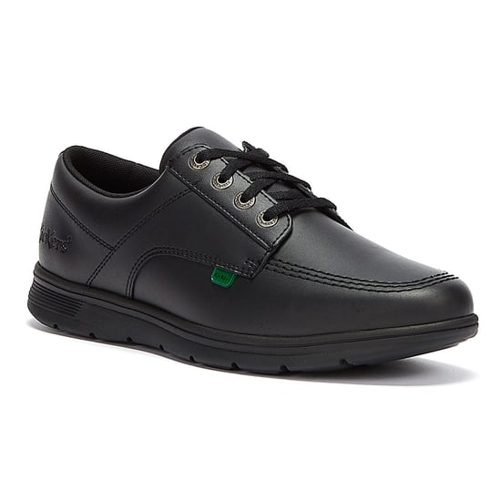 Kickers Kelland Lace Lo Zwart Leren Schoenen - Image 2