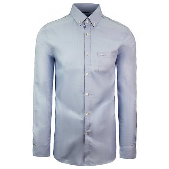 Lacoste Regular Fit Heren Blauw Overhemd - Image 1
