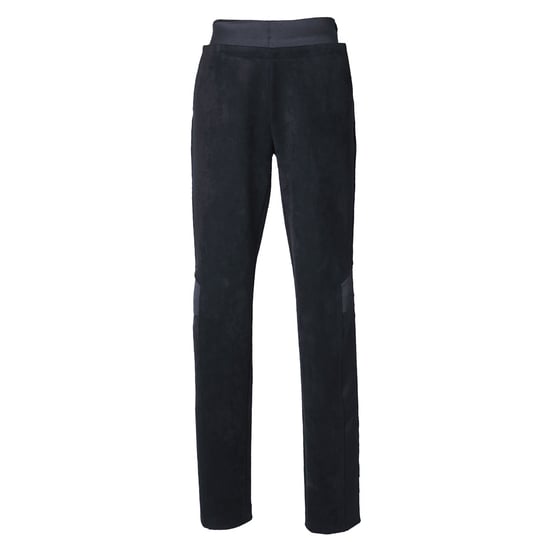 Rechte suede en satijnen broek - Image 6