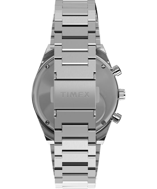 Timex Q Falcon Eye Chrono Men's Silver Watch TW2W33700 - Image 2