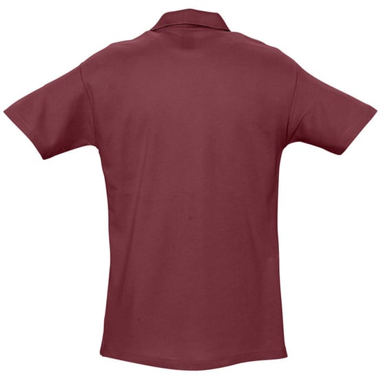 SOLS Heren Lente II Korte Mouw Zwaarlijvig Poloshirt (Bourgondië) - Image 2