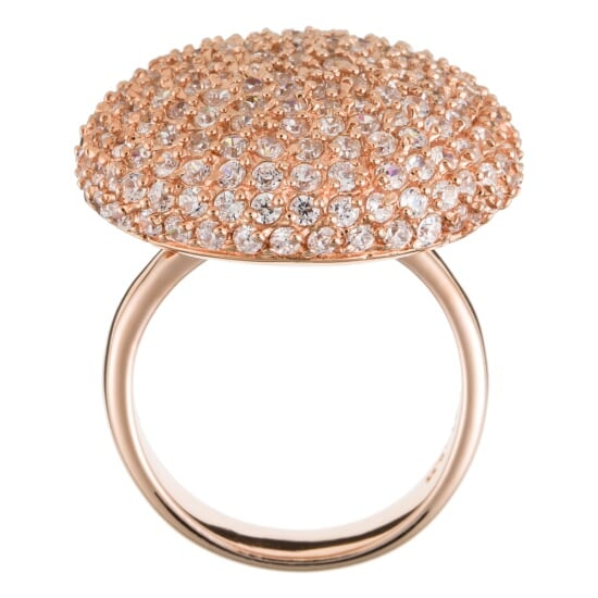 Orphelia Dames 925 Zilveren Ring - Roze R-13434 - Image 4