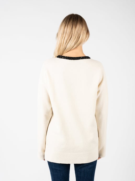 Pinko Pullover Barbaresco Dam Vit - Image 4