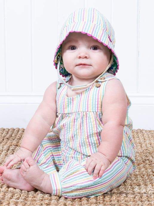Kite Clothing Seersucker Dungarees