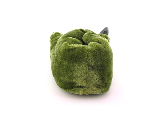 Childrens Novelty Slippers Claw Slip On - Green