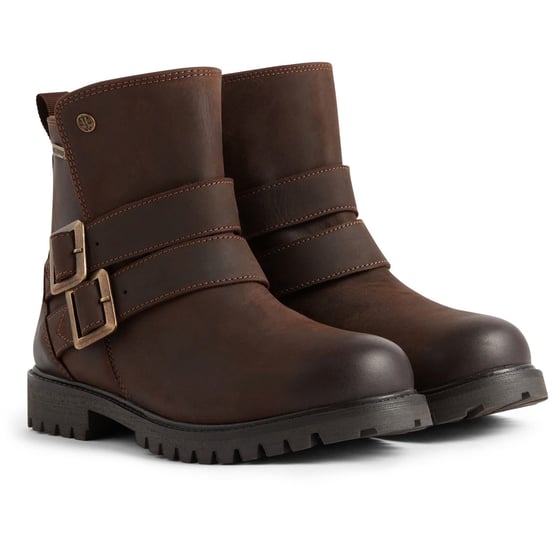 Hunter Ness Leather Women's Brown Boots - Image 1
