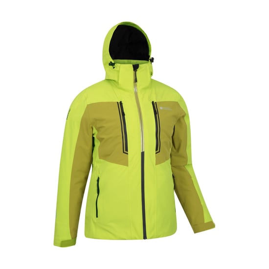 Mountain Warehouse Mens Phase Extreme Waterproof Ski Jacket (Green) - Image 4