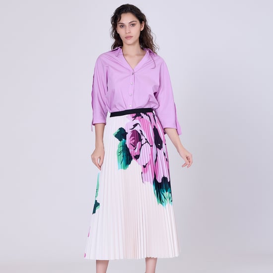 Wide shoulder straps shirt