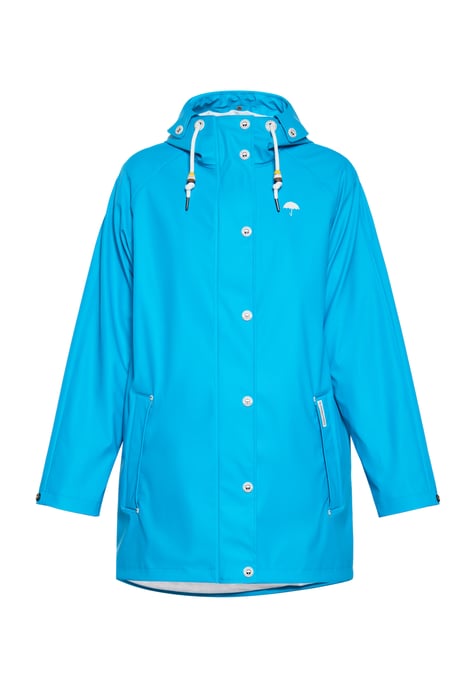 Schmuddelwedda Mackintosh Dames Cyaan blauw - Image 1
