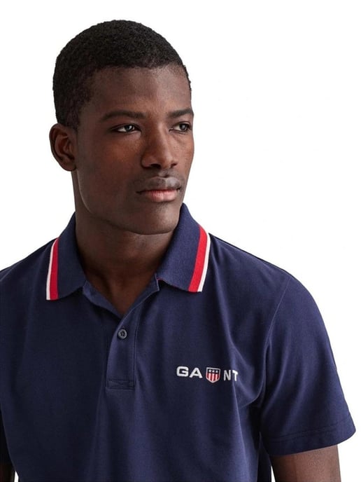 Gant | Mens Retro Polo Shirt - Image 3