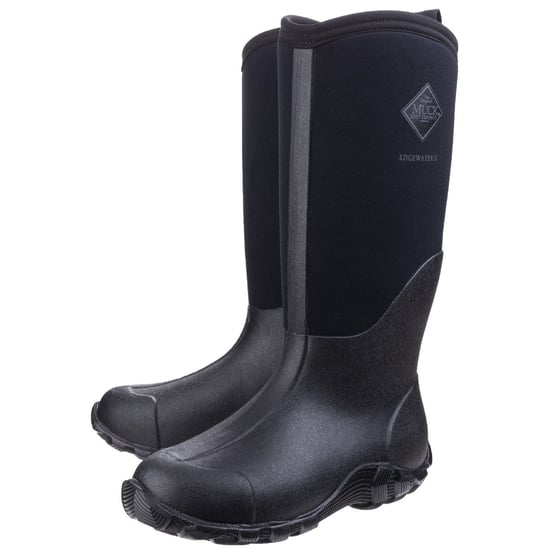 Muck Boots Edgewater II Rubber Black Wellington Boots - Image 6