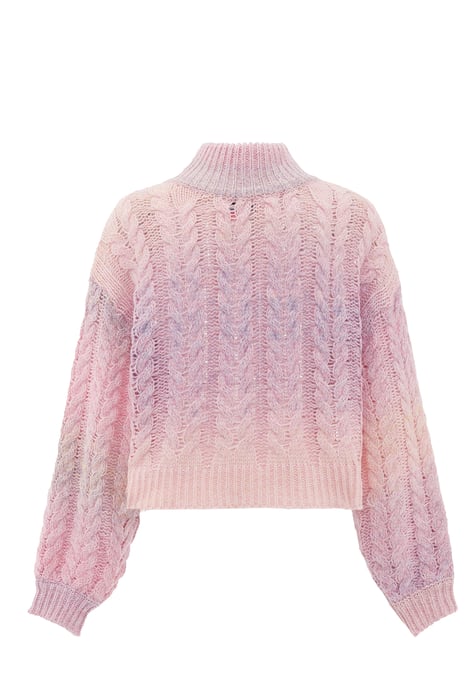 Mymo Jumper Dames roze geel - Image 2