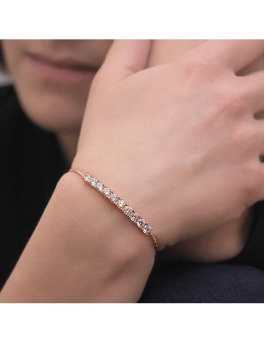 Vernice Stone Crystal Mia - Rose Gold and Crystal Set - Image 4