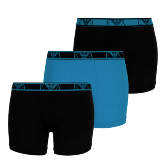Emporio Armani Boxer Pack voor heren x3 onbewerkt logo - Image 1