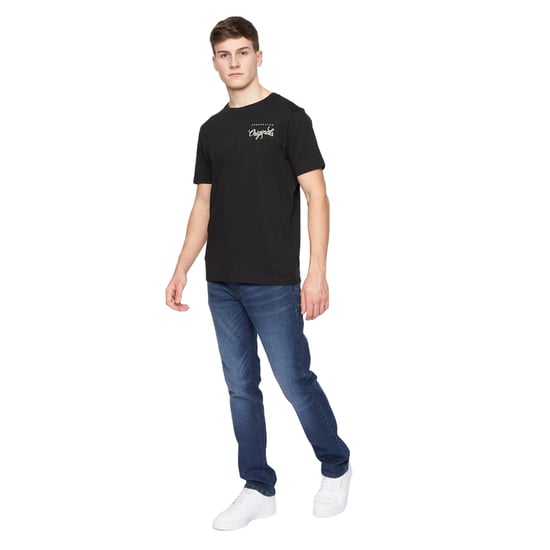 Crosshatch Mens Svelte Stretch Jeans (Dark Wash) - Image 3