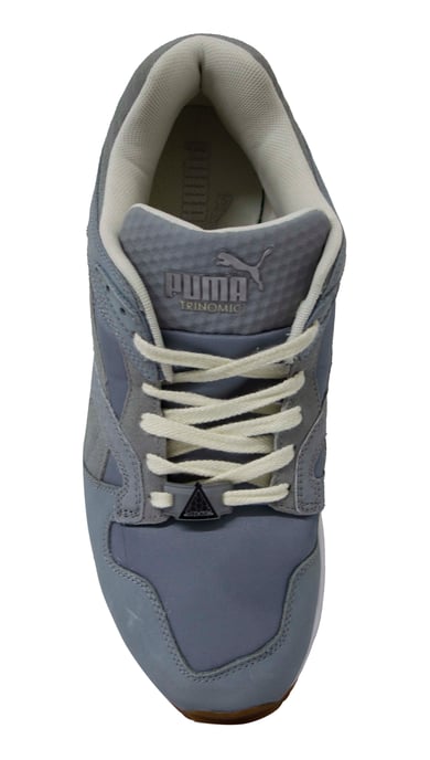 Puma Trinomic XS 850 Pluss N. Calm Grey Textile Leather Mens Trainers 357004 01