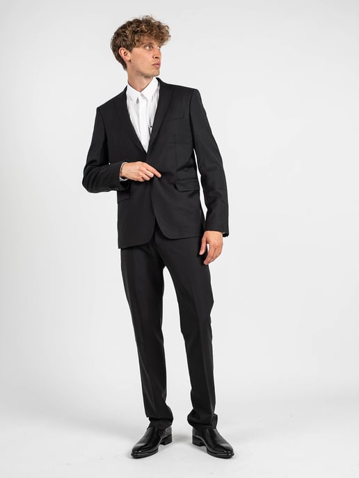 Les Hommes Garnitur Classic City Men's Black - Image 2
