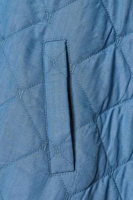 Dani Poncho Jacket Denim Blauw