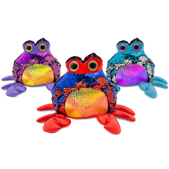 Doodle 7" Glitzies Crab Magic Sequin Plush, Assorted Colours