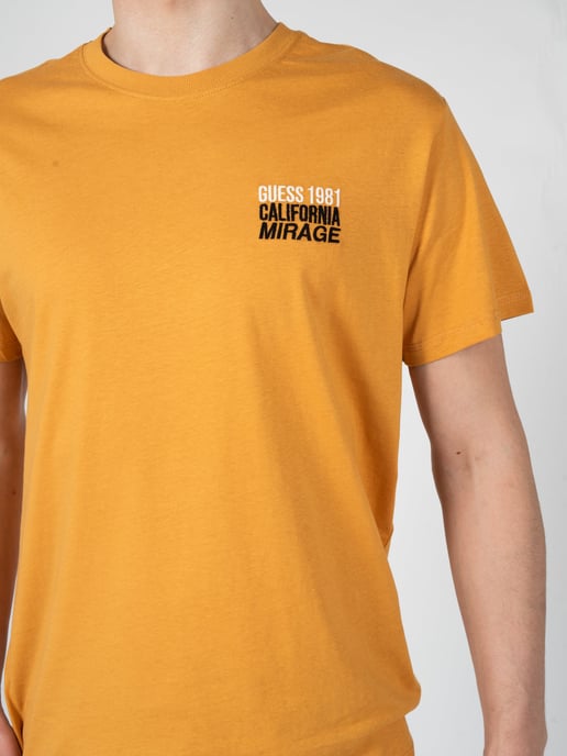 Guess T-Shirt Mirage Men's Orange - Image 5