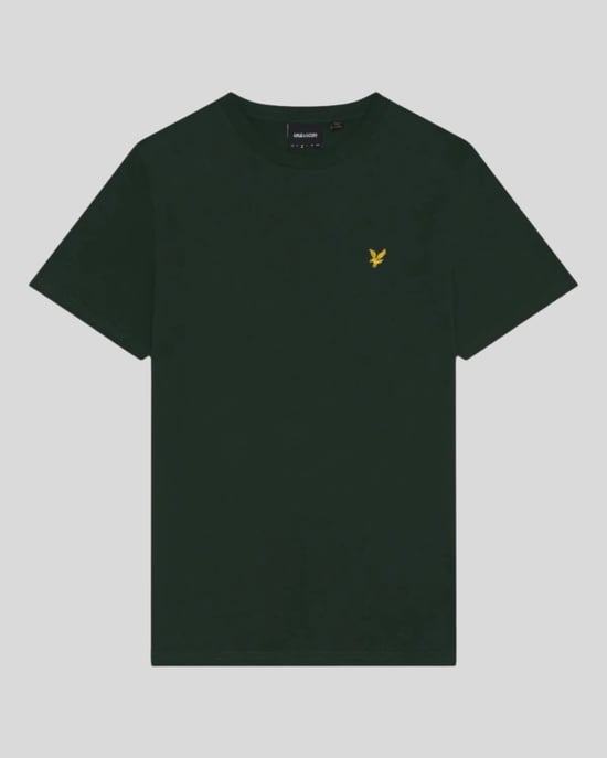 Mens Plain T-Shirt in Green - Image 5