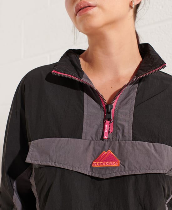 Superdry Colourblock Track Overhead Jacket - Image 5