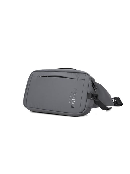 Aoking Crossbody bag Unisex GREY - Image 2