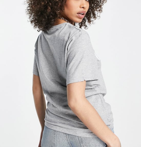 Ellesse Womens Boyfriend T-Shirt In Grey - Image 2