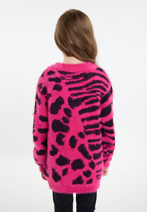 Mymo Gebreide trui Meisje roze - Image 4