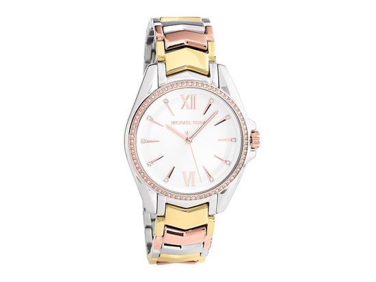Michael Kors MK6686 Whitney Tri-Tone Bracelet Watch - Image 1