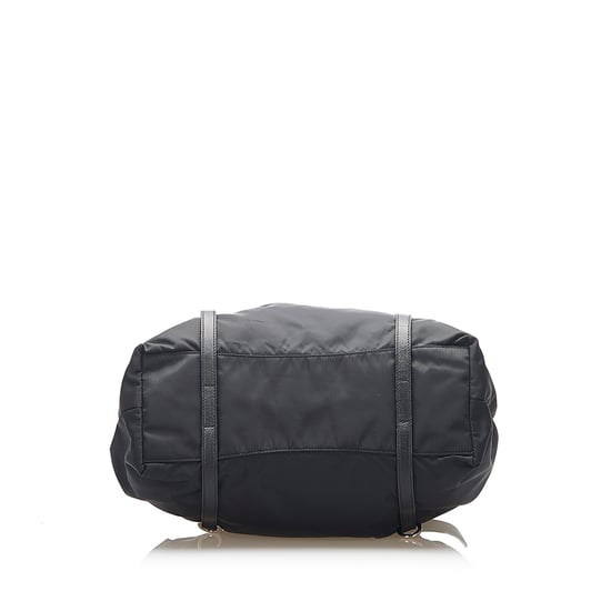 Vintage Prada Tessuto Tote Bag Black - Image 4