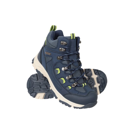 Mountain Warehouse Adventurer waterdichte wandelschoenen voor kinderen (Blauw) - Image 6