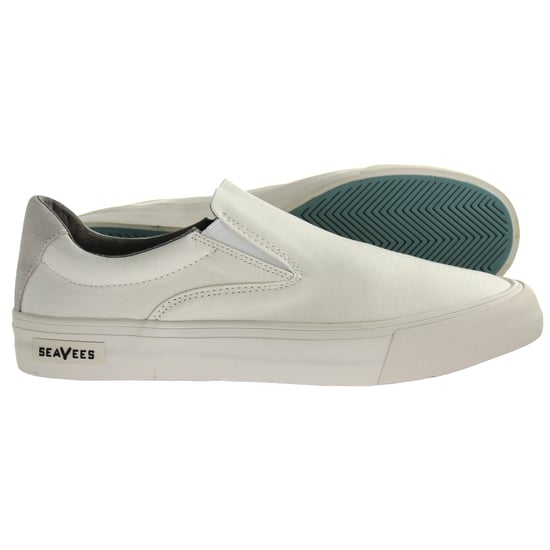 Seavees Hawthrone Slip On Standard Bleach Poplin  Off White Mens Shoes
