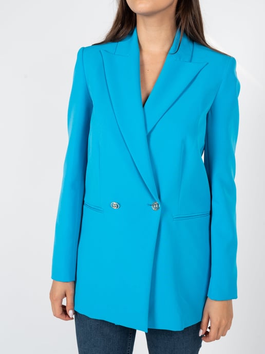 Liu Jo Jacket Woman's Blue - Image 4