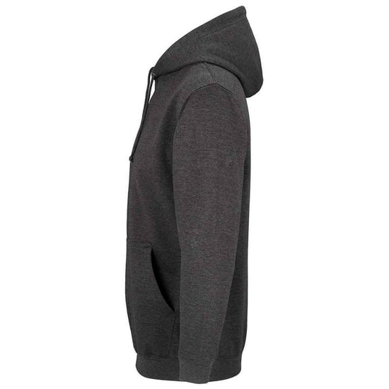 SOLS Unisex Adult Condor Marl Hoodie (Charcoal Marl) - Image 3